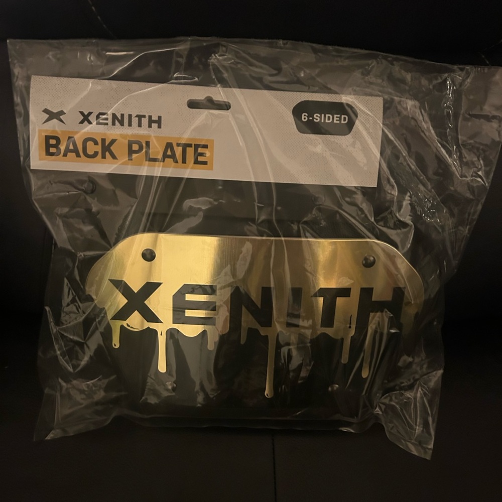 Xenith Gold Drip Back Plate